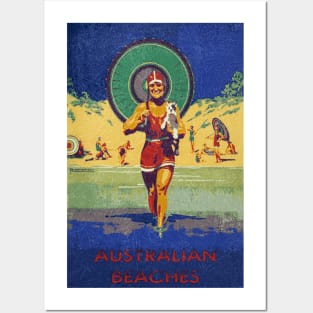 Australian Beaches Posters and Art